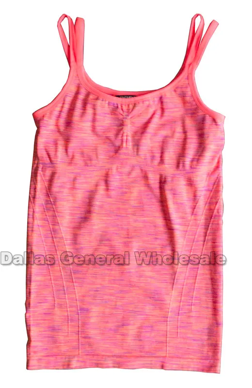 Active Spaghetti Strap Tops Wholesale