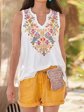 Boho Sleeveless Tops