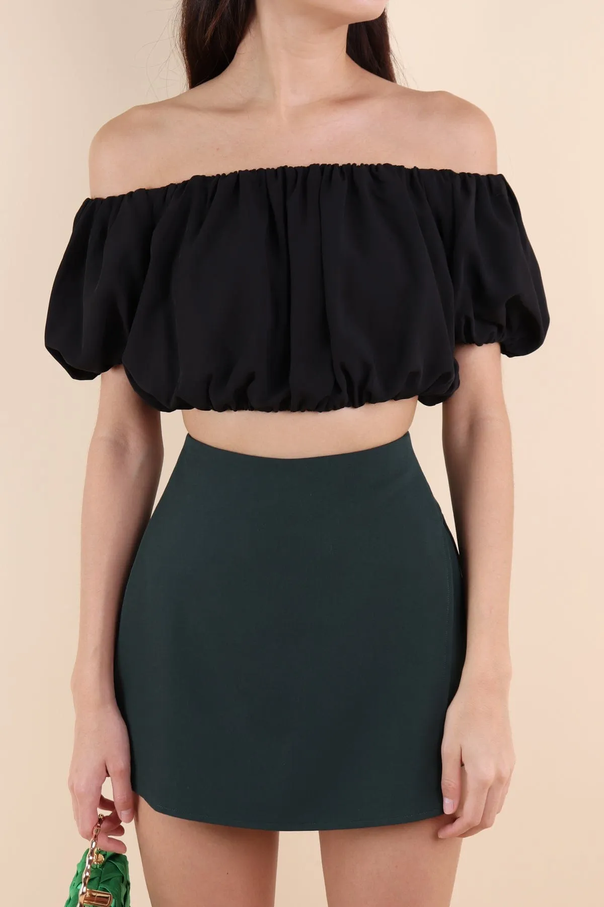 CAPPA SKORTS IN FOREST GREEN