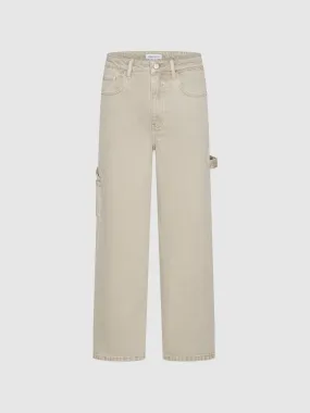 Carrot Fit Pants Jeans