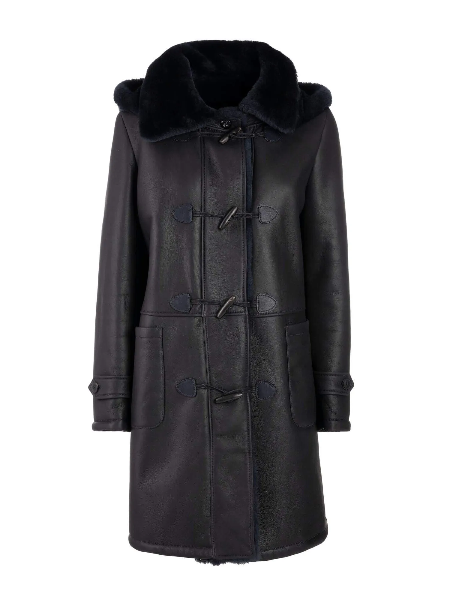 Clarice Italian Merino Shearling Sheepskin Coat