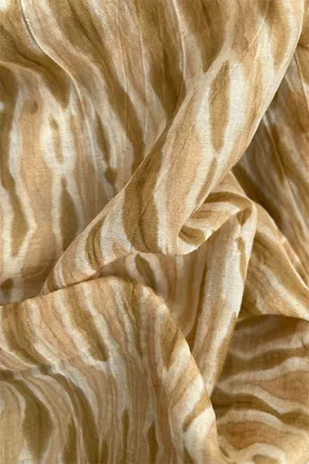 Creative Bee 'ines' Natural Dye Shibori Cotton x Silk Fabric (0.50 meter)