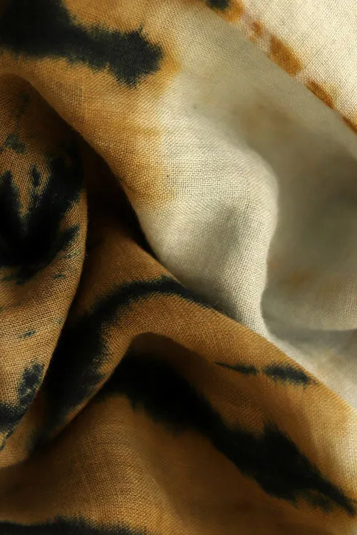 Creative Bee 'MIRAJ' Natural Dye Shibori Cotton Fabric (0.5 Meter)