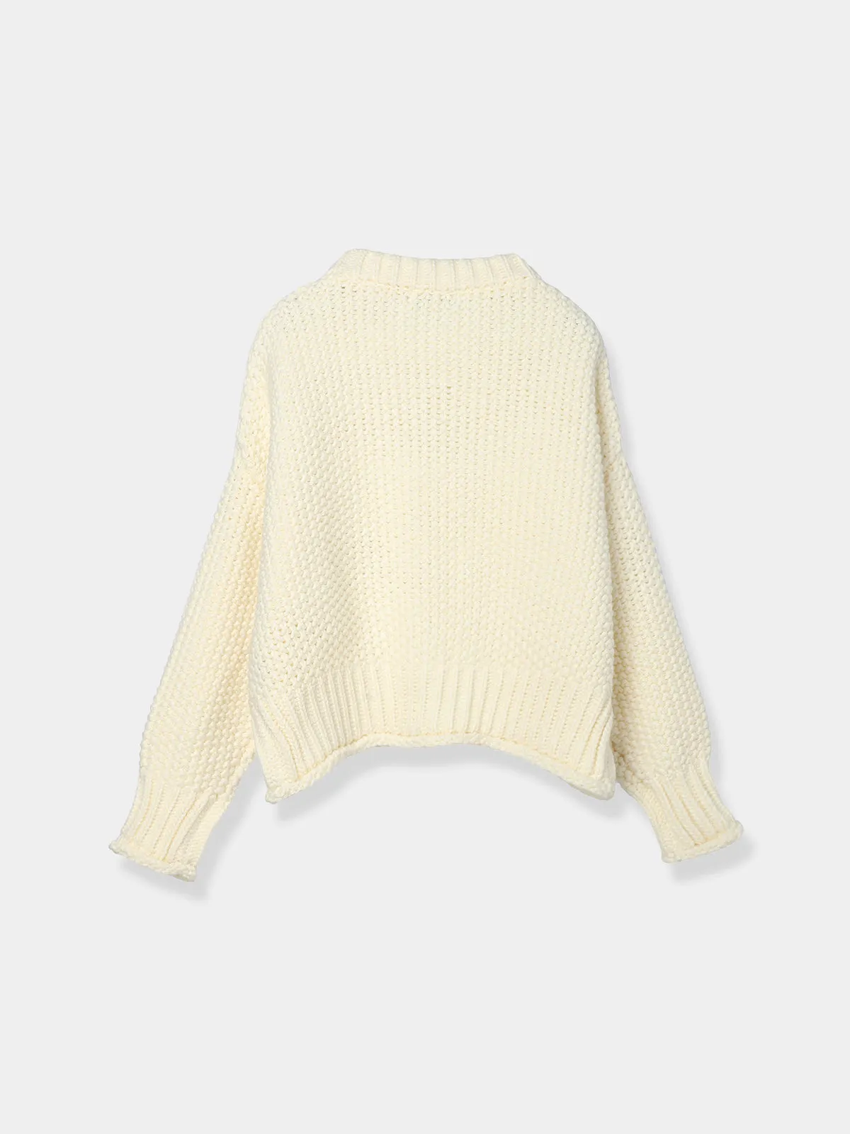 Cropped knit tops