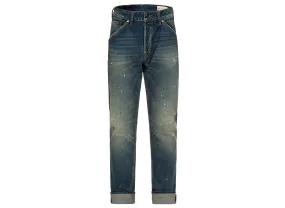 Evisu Graffiti Daicock Print Carrot Fit Jeans