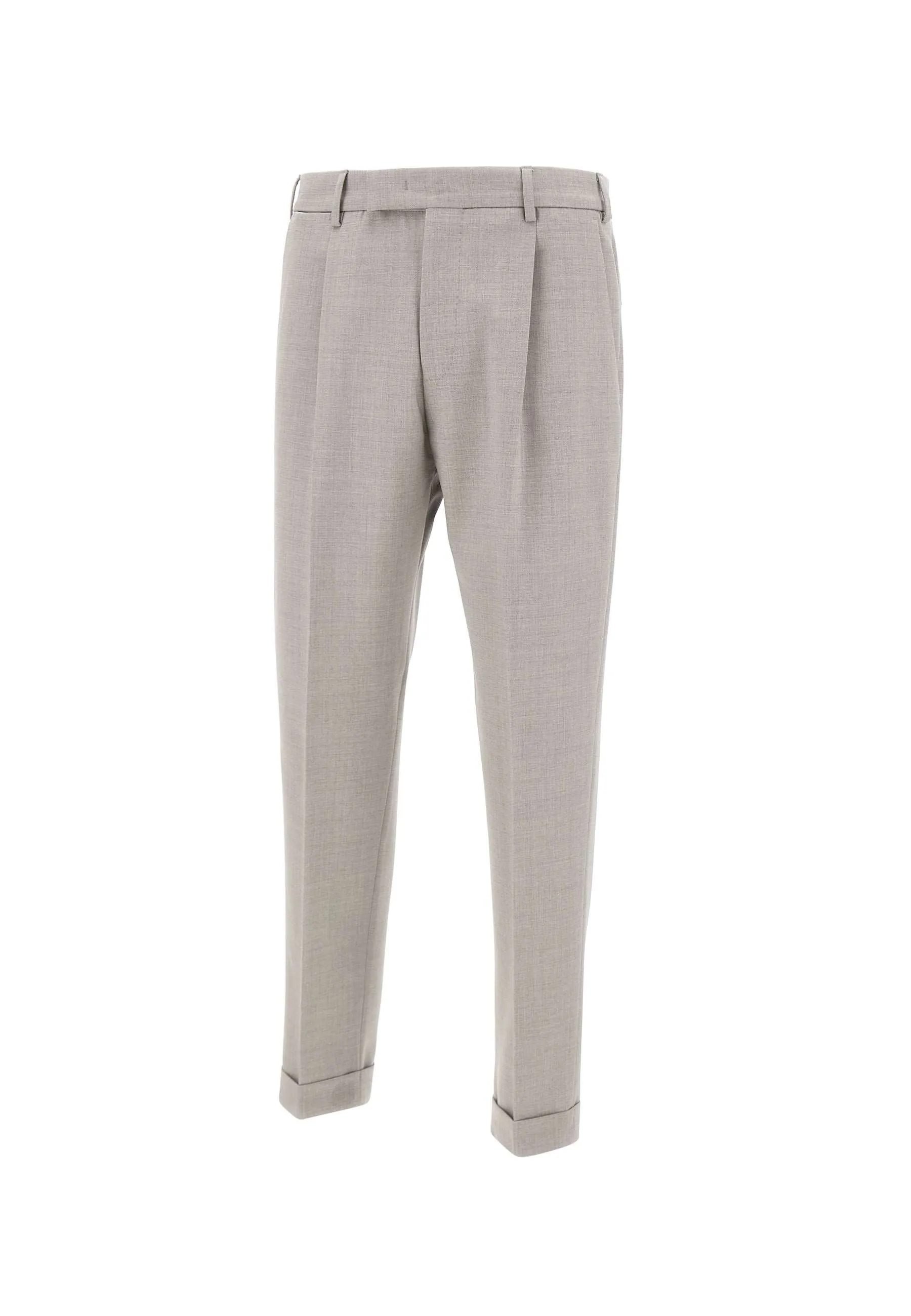 Fresh Wool Light Grey Trousers