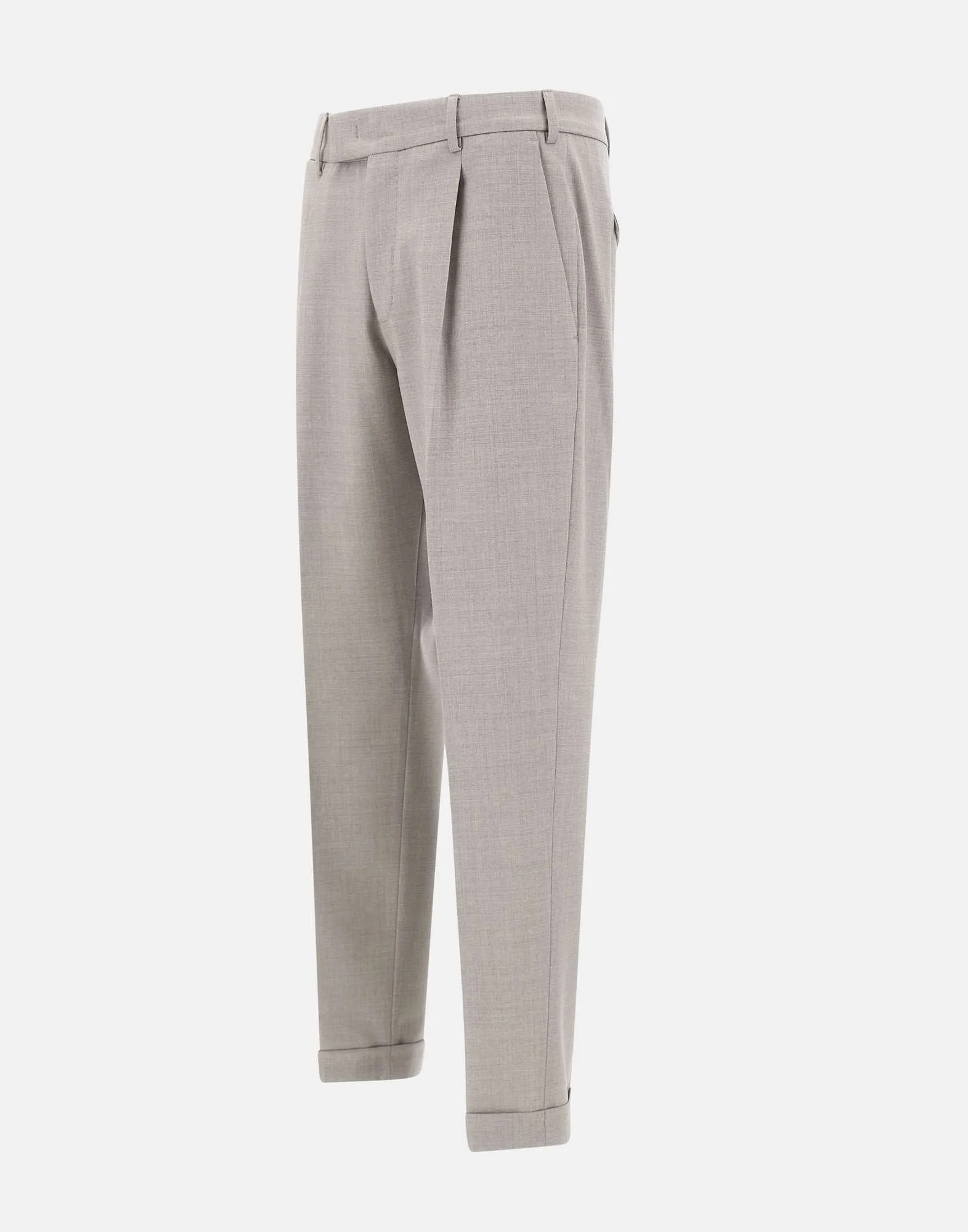 Fresh Wool Light Grey Trousers