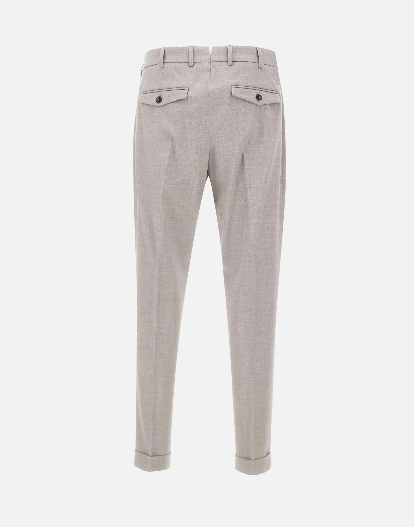 Fresh Wool Light Grey Trousers