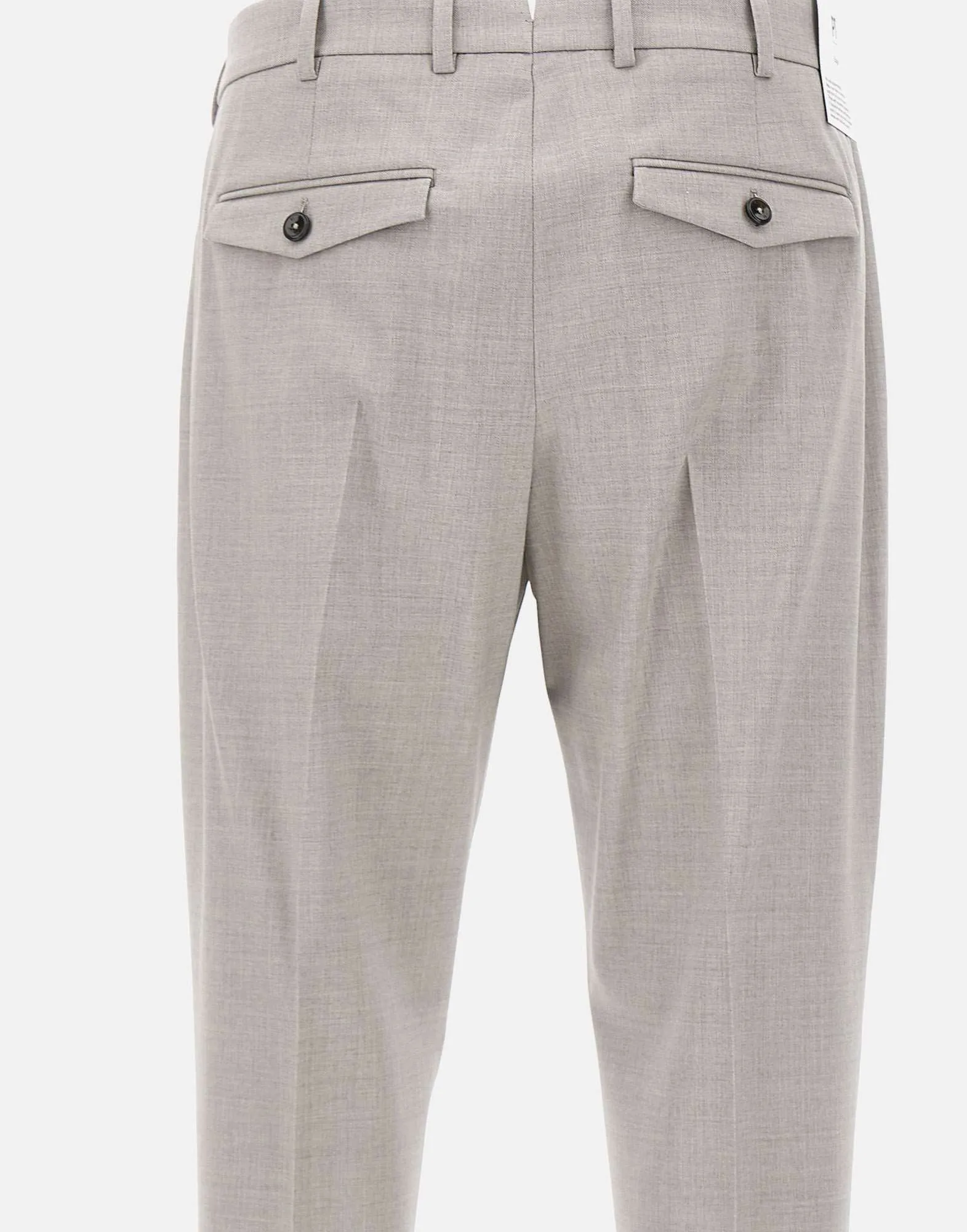 Fresh Wool Light Grey Trousers