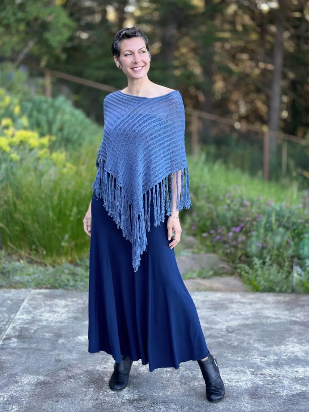 Hand Knit Poncho