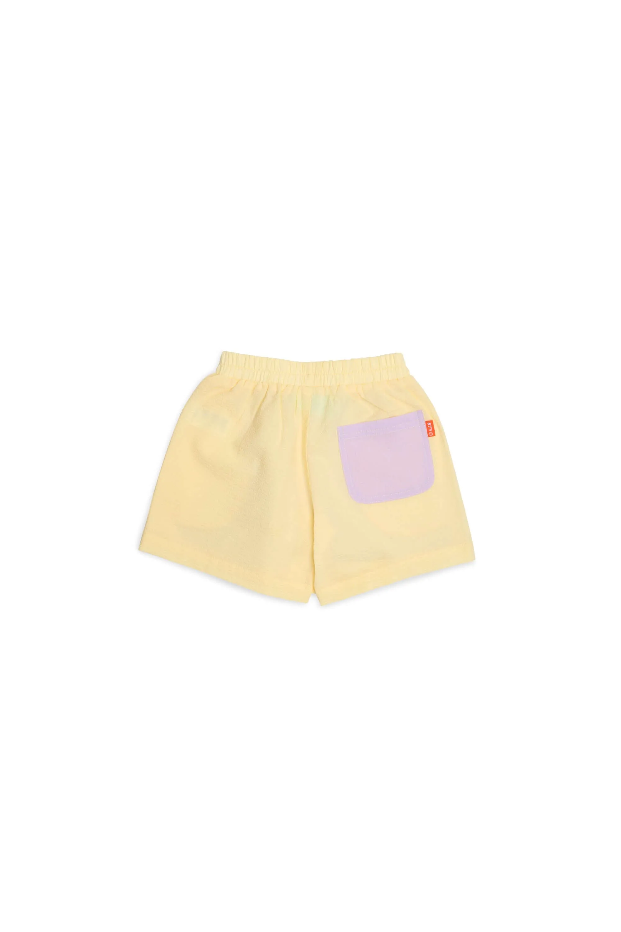 Kids Colourblock Seersucker Skorts