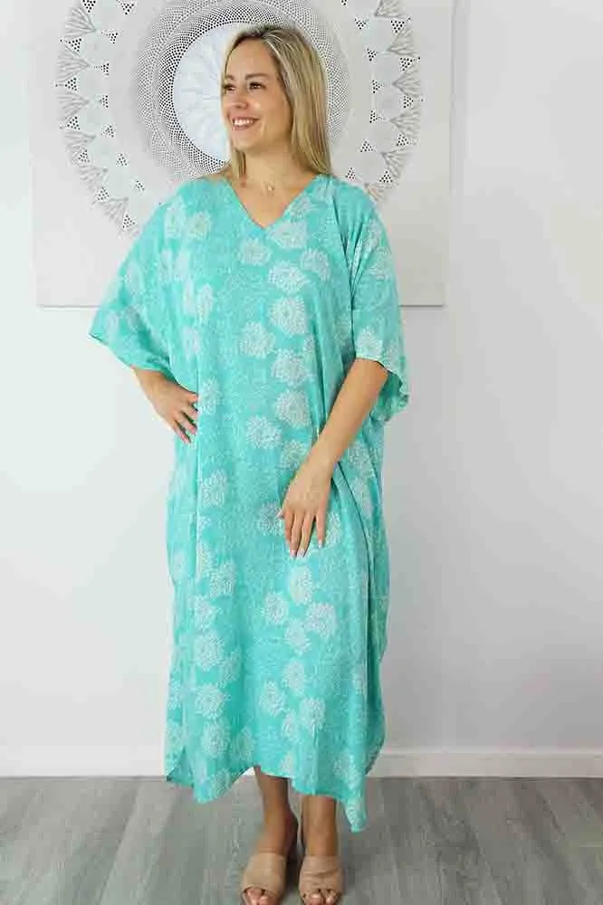 Long Kaftan "Sunflower"