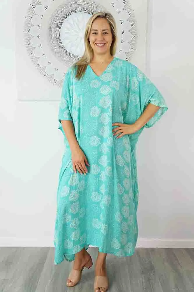 Long Kaftan "Sunflower"