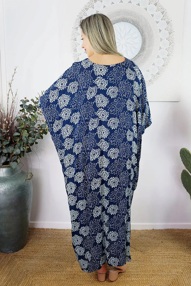 Long Kaftan "Sunflower"