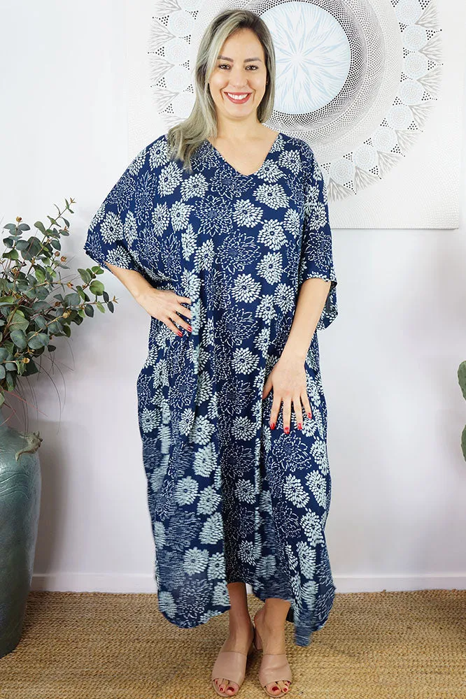 Long Kaftan "Sunflower"