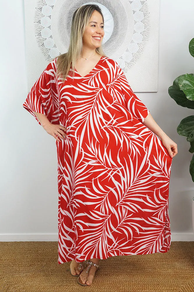 Long Kaftan "Vines"