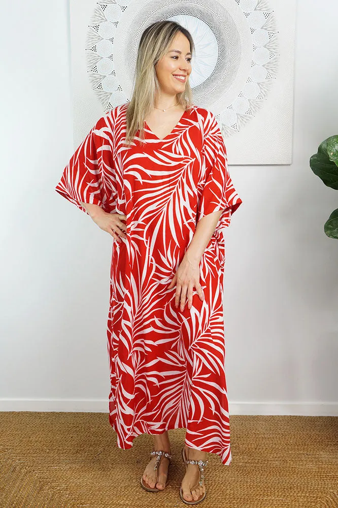 Long Kaftan "Vines"