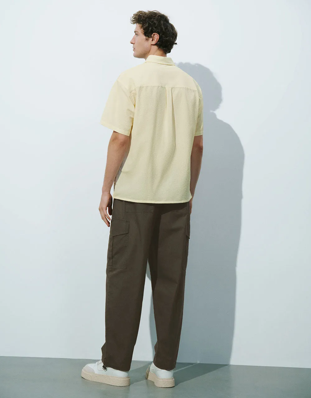 Loose Carrot Fit Pants