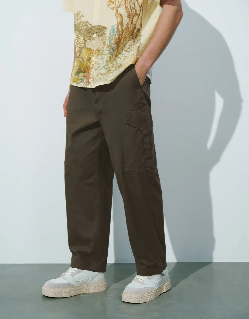 Loose Carrot Fit Pants