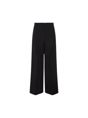 Madge Wool Wide-Leg Trousers