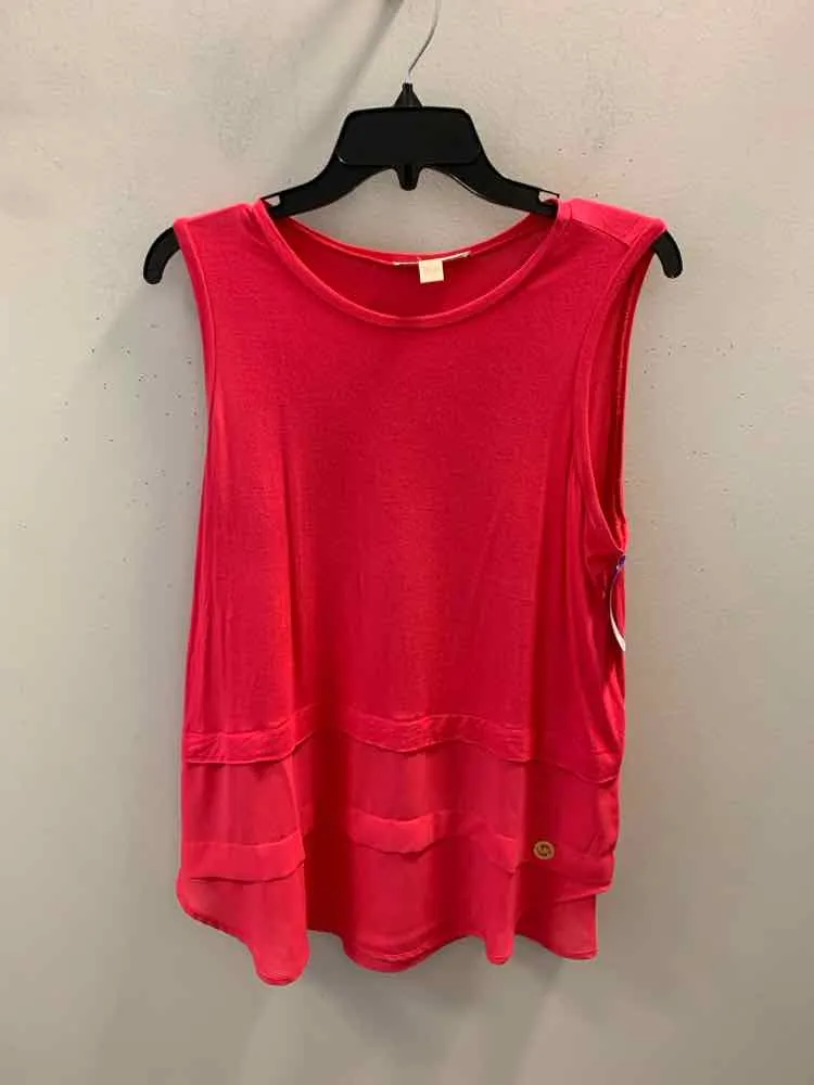 MICHAEL KORS Tops Size M MAGENTA SLEEVELESS TOP