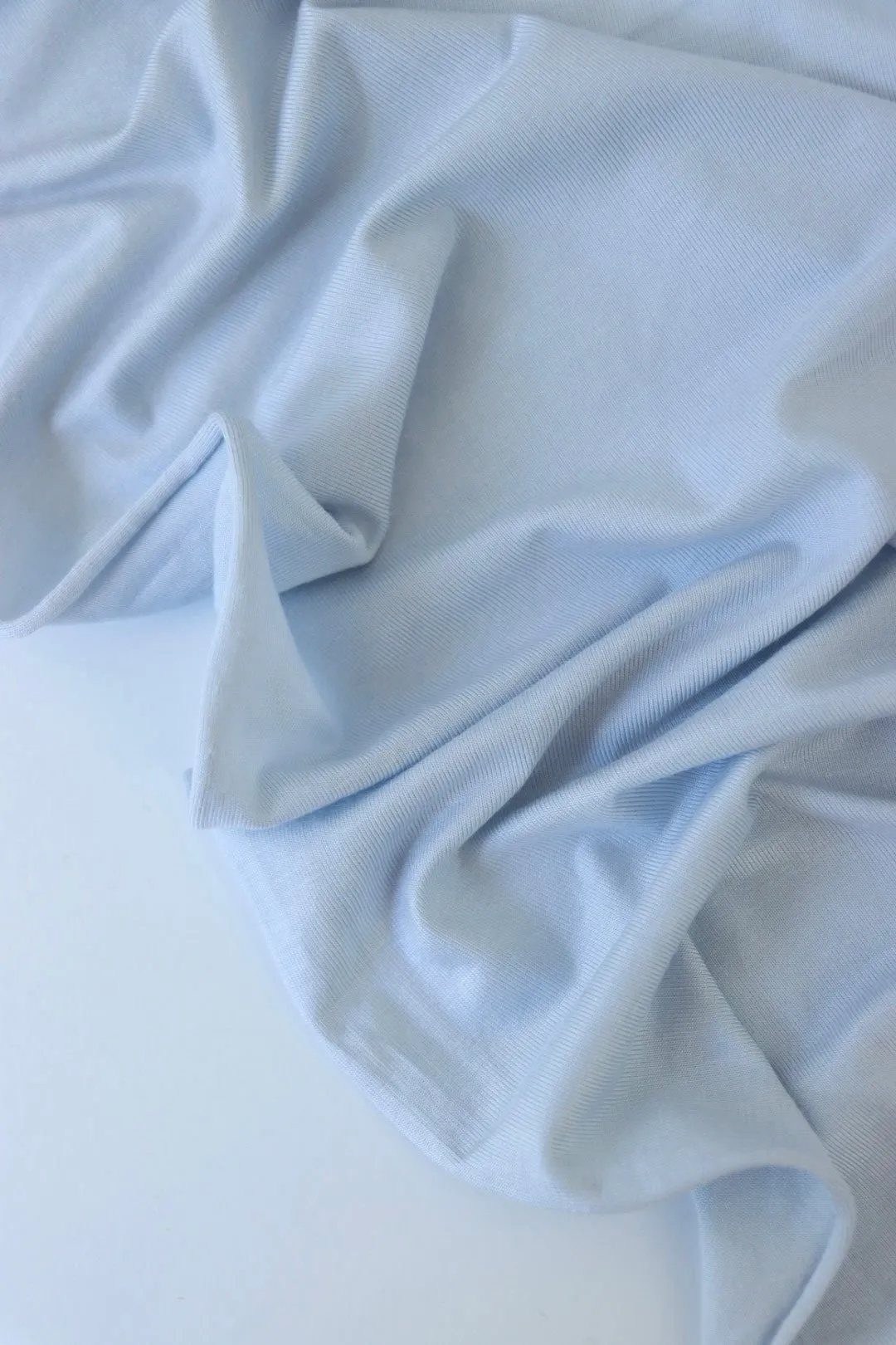 Pale Blue Modal Spandex