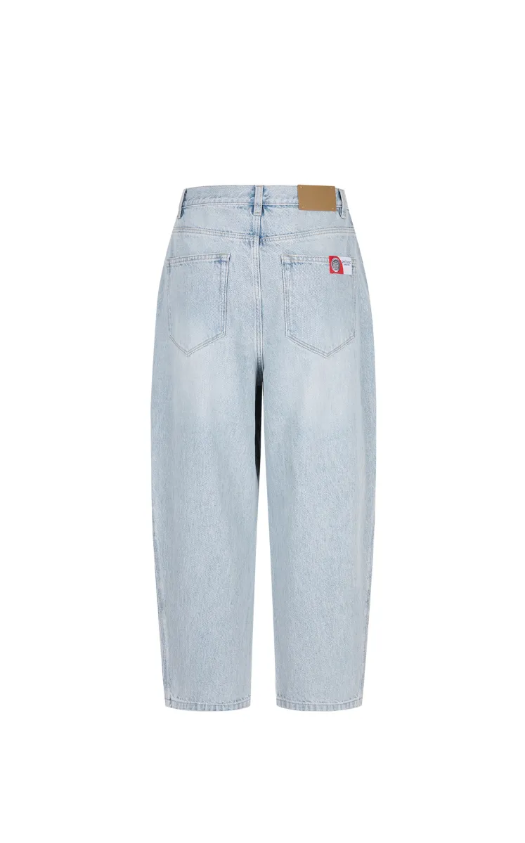 Pants / JNBY Cuffed Denim Cropped Pants