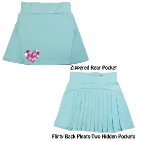 Pickleball Heart | Women's Flirty Pickleball Skort