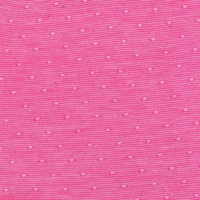 Pink Jacquard Pin Dot Jersey - SKU 4624 #S107