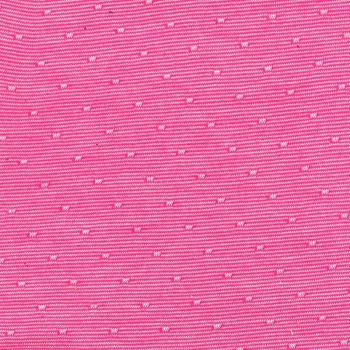 Pink Jacquard Pin Dot Jersey - SKU 4624 #S107