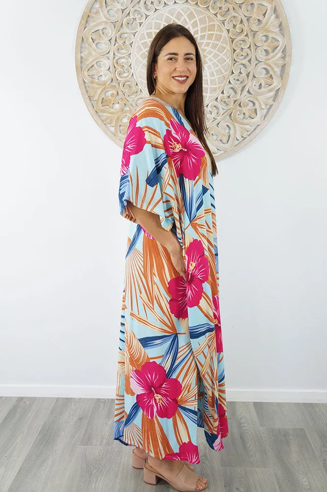 Premium Long Kaftan "Bloom"