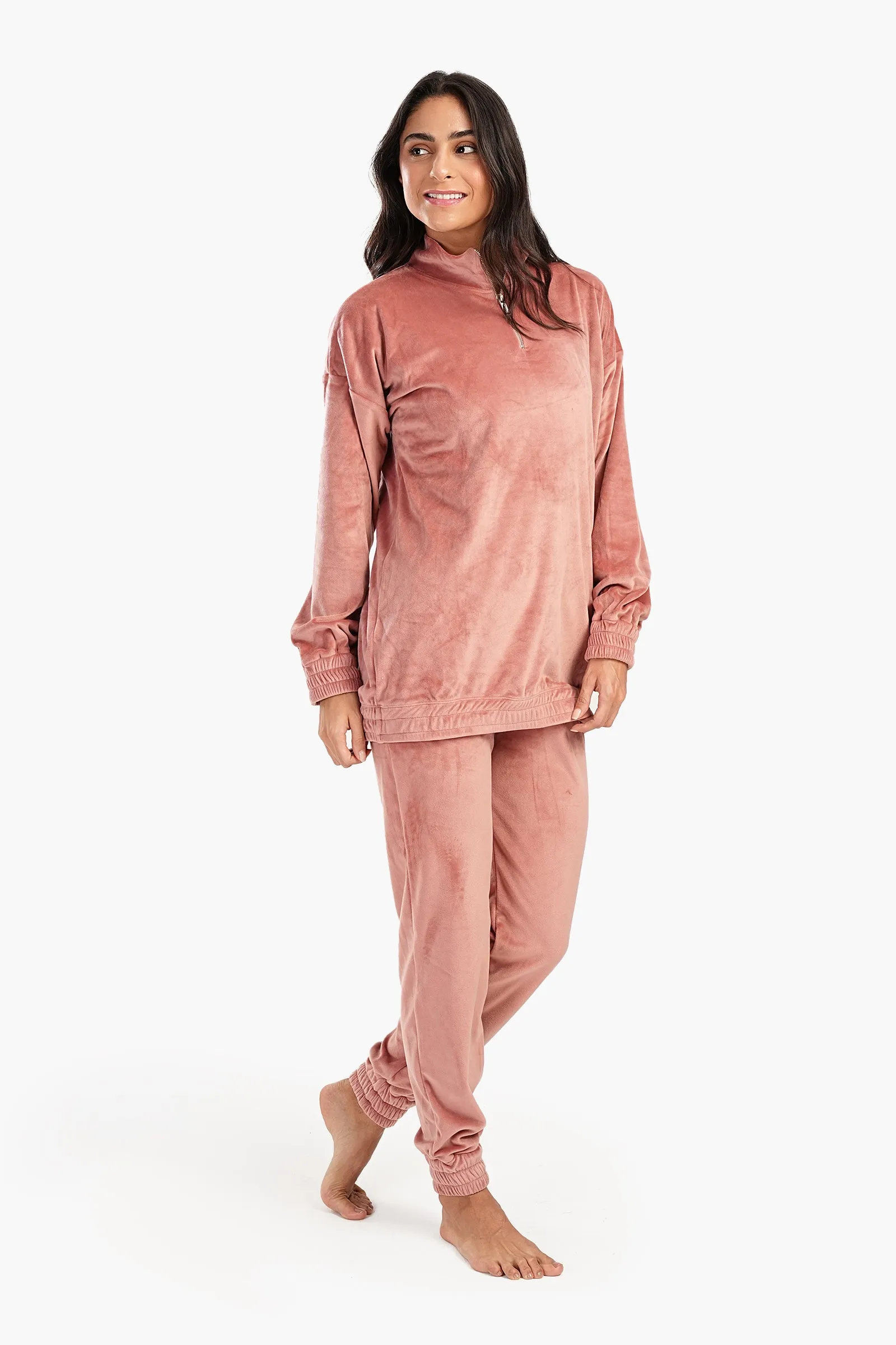 Pyjama Set with Elastic Cuffs