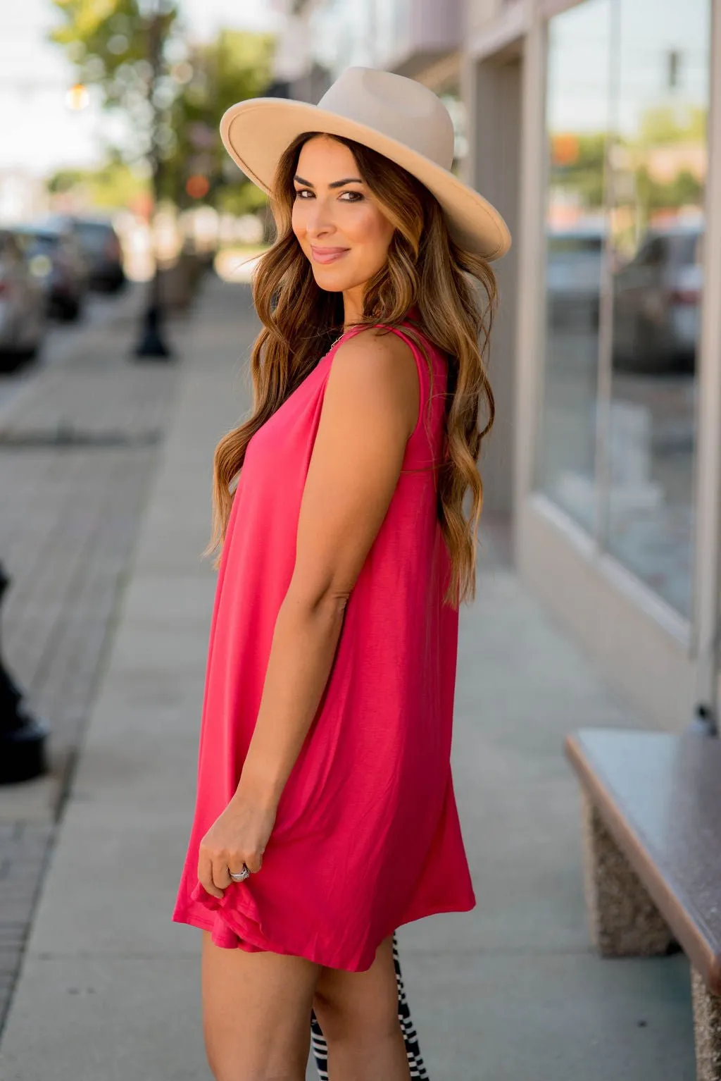 Sleeveless Swing Tunic