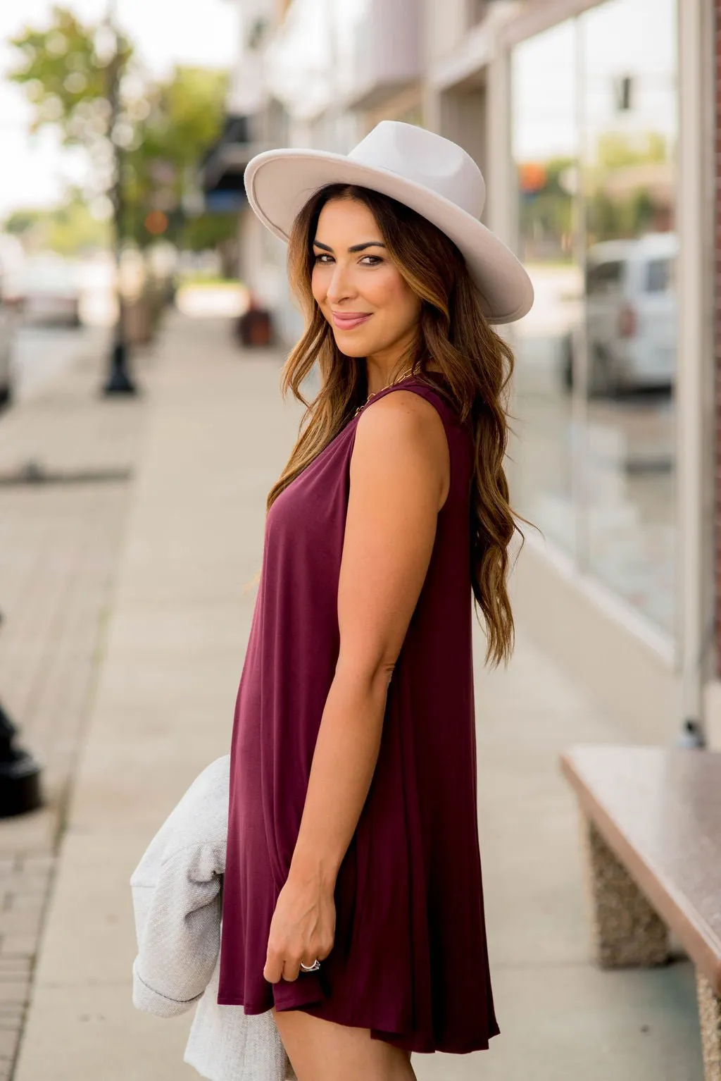 Sleeveless Swing Tunic