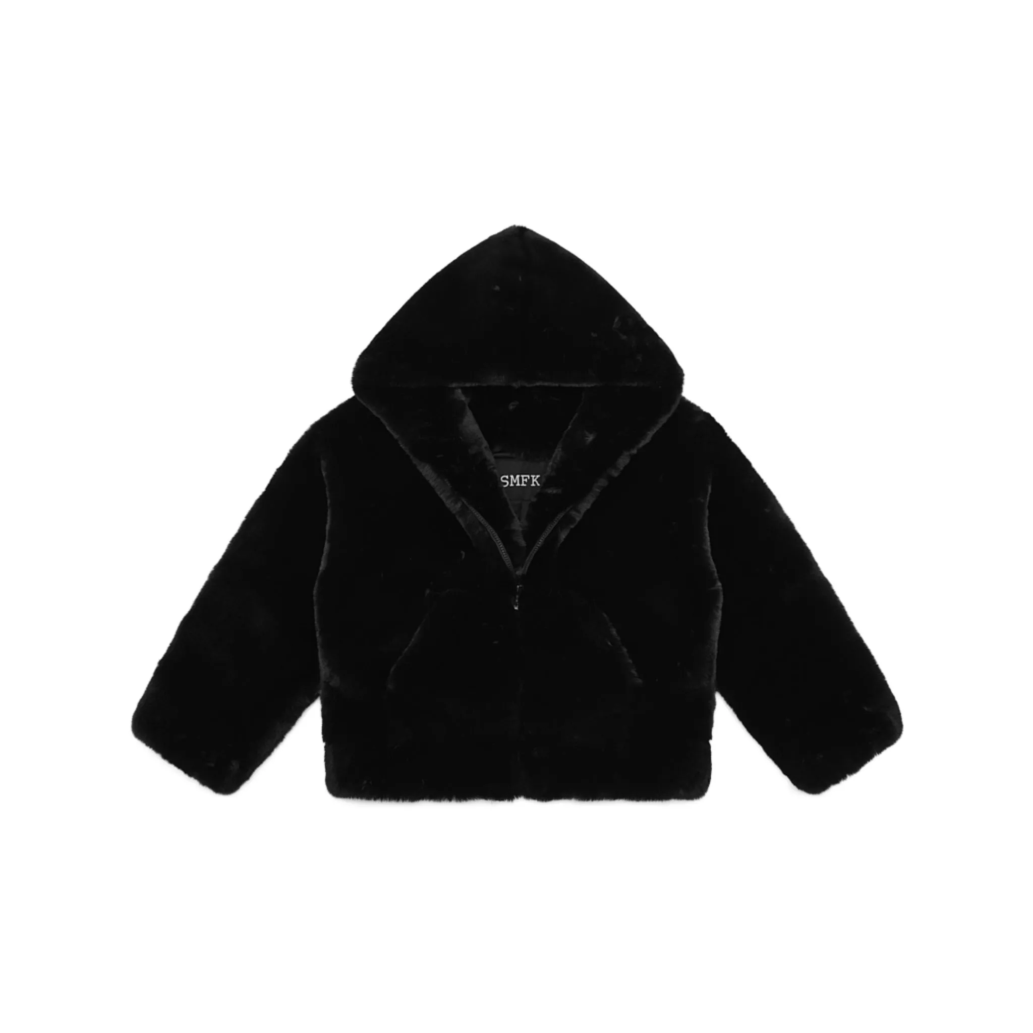 Snowman Hoodie Black