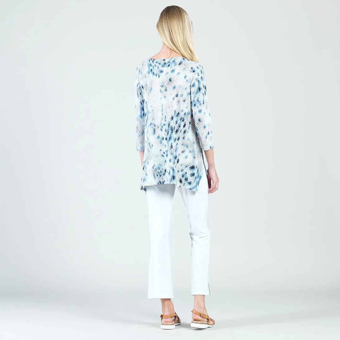 Textured Parachute Hem Tunic - Python - Final Sale!